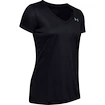 Dames T-shirt Under Armour  Tech Black XS