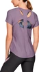 Dames T-shirt Under Armour  Vanish Ss Purple