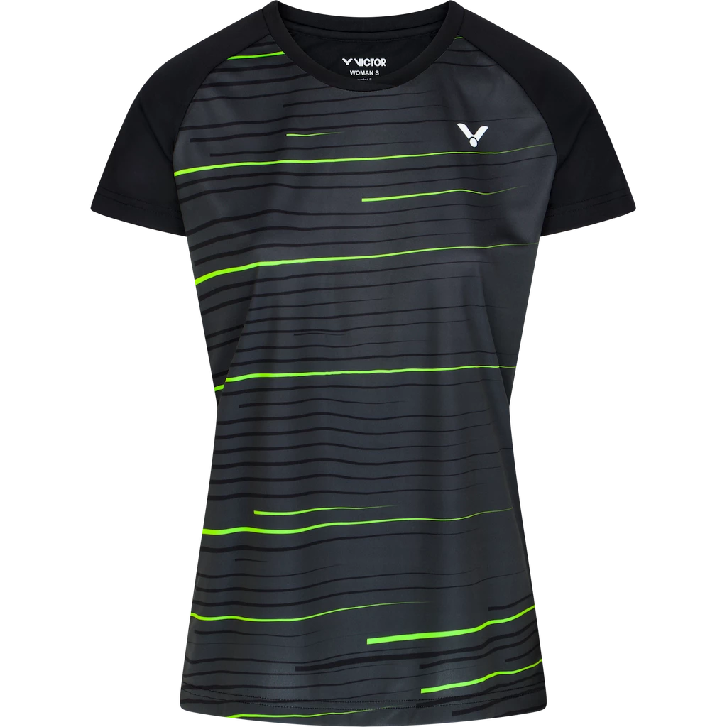 Dames T-shirt Victor  T-Shirt T-34101 Black