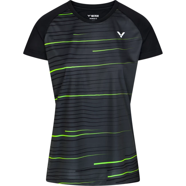 Dames T-shirt Victor  T-Shirt T-34101 Black