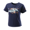 Dames T-shirt Wilson  Paris Hope Tech Tee Peacoat