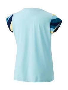 Dames T-shirt Yonex  Women's Crew Neck Shirt 20754 Cyan XS