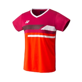 Dames T-shirt Yonex Womens Crew Neck Shirt YW0029 Reddish Rose