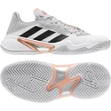 Dames tennisschoenen adidas  Barricade W Grey/Black/Ambient Blush