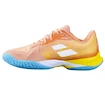 Dames tennisschoenen Babolat Jet Mach 3 AC Women Coral/Gold Fusion