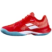 Dames tennisschoenen Babolat Jet Mach 3 Clay Women Fiesta Red