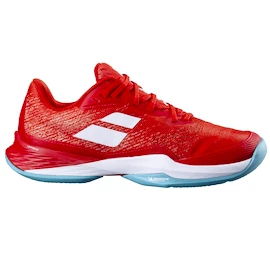 Dames tennisschoenen Babolat Jet Mach 3 Clay Women Fiesta Red