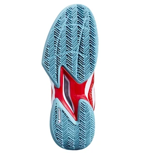 Dames tennisschoenen Babolat Jet Mach 3 Clay Women Fiesta Red