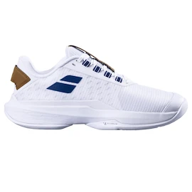 Dames tennisschoenen Babolat Jet Tere 2 AC Wimbledon Women White/Blue Navy