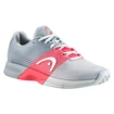 Dames tennisschoenen Head Revolt Pro 4.0 AC Grey/Coral