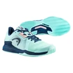 Dames tennisschoenen Head Sprint Team 3.5 Clay Aqua/Dark Blue