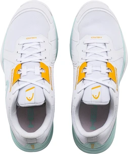 Dames tennisschoenen Head Sprint Team 3.5 Clay White/Aqua