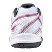 Dames tennisschoenen Mizuno  BREAK SHOT 4 AC White/Pink Tetra/Turbulence