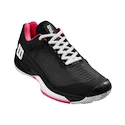 Dames tennisschoenen Wilson Rush Pro 4.0 W Clay Black/Hot Pink