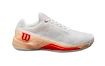 Dames tennisschoenen Wilson Rush Pro 4.0 W Clay White/Peach Parfait