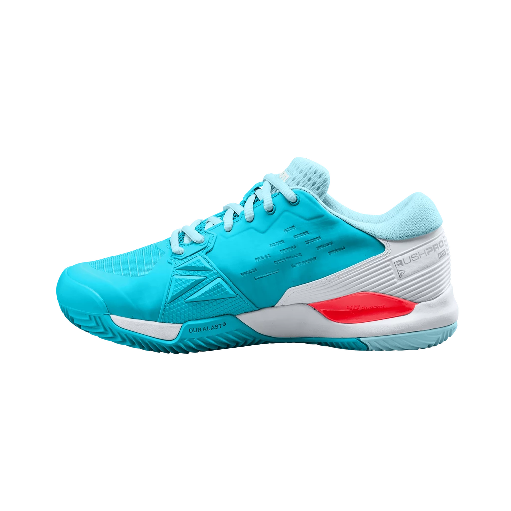 Dames tennisschoenen Wilson Rush Pro Ace Clay W Scuba Blue