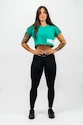 Dames top Nebbia POWERHOUSE Oversized Crop Top 279 green