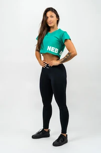 Dames top Nebbia POWERHOUSE Oversized Crop Top 279 green
