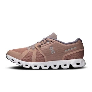 Dames vrijetijdsschoenen On Cloud 5 Rosebrown/Fog