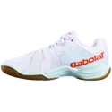 Dames zaalschoenen Babolat  Shadow Spirit White/Light Blue