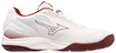 Dames zaalschoenen Mizuno  Cyclone Speed 4 White/Cabernet