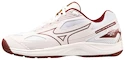 Dames zaalschoenen Mizuno  Cyclone Speed 4 White/Cabernet