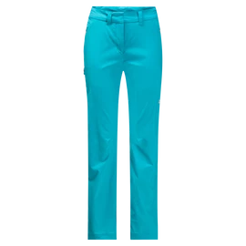 Damesbroek Jack Wolfskin Overland Pants Dark Aqua