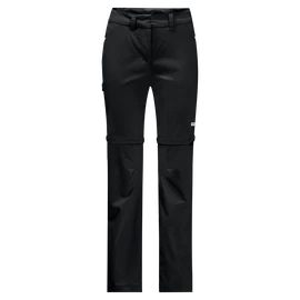 Damesbroek Jack Wolfskin Overland Zip Away Black