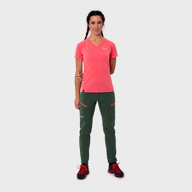 Damesbroek Salewa  Puez DST Raw Green