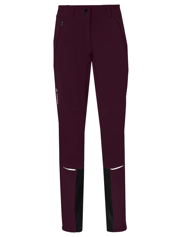 Damesbroek VAUDE  Wo Larice Pants IV Cassis 38