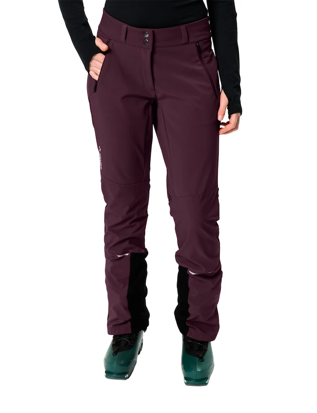 Damesbroek VAUDE  Wo Larice Pants IV Cassis 38