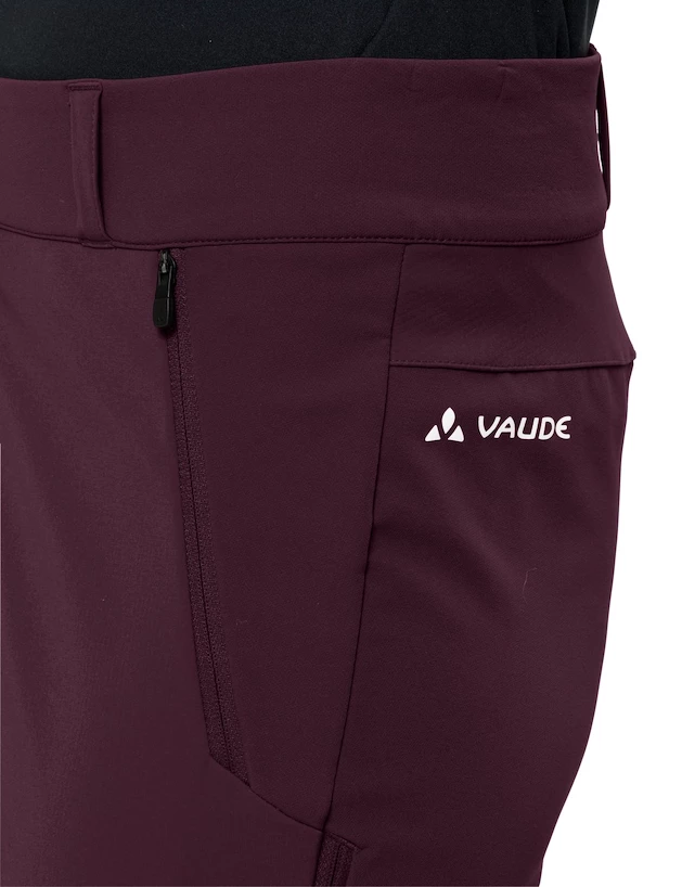 Damesbroek VAUDE  Wo Larice Pants IV Cassis 38
