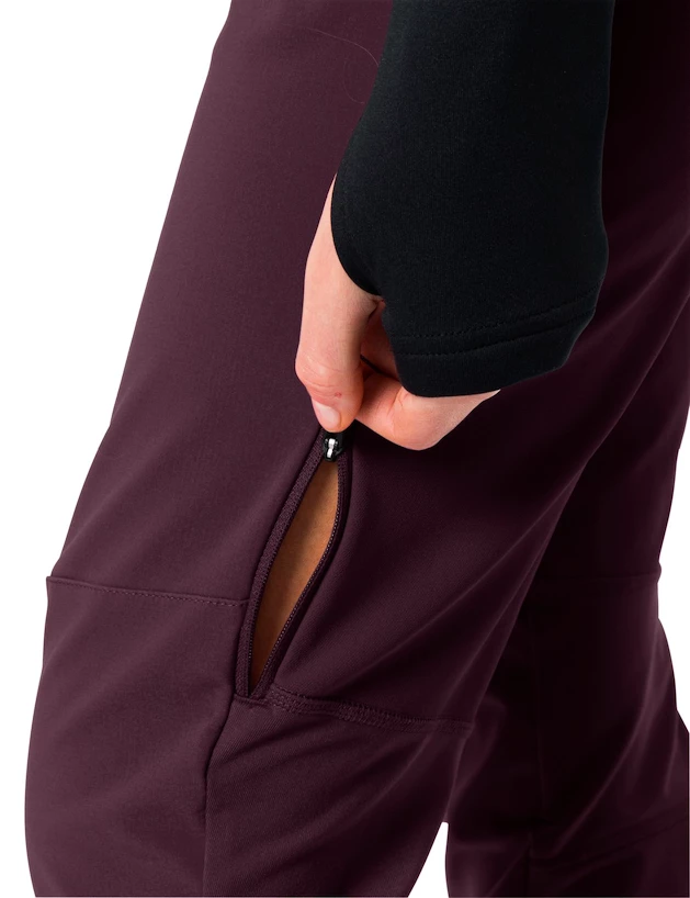 Damesbroek VAUDE  Wo Larice Pants IV Cassis 38