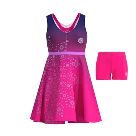 Damesjurk BIDI BADU Colortwist 3In1 Dress Pink/Dark Blue
