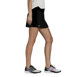 Damesrok adidas  W Agravic Skort BLACK/WHITE 38, zwart en wit