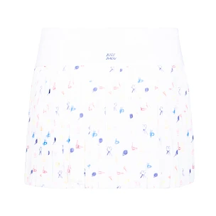Damesrok BIDI BADU  Inaya Tech Plissee Skort White, Mixed