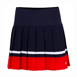 Damesrok Fila Skort Sabine Navy/Fila Red