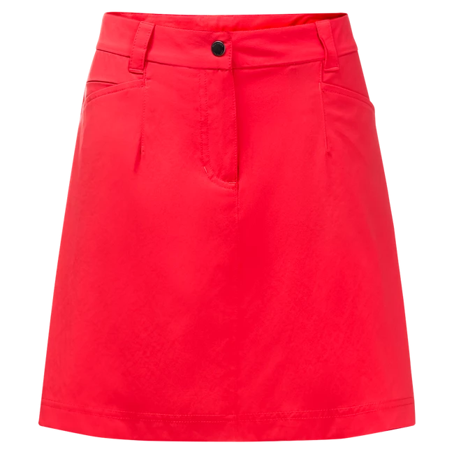 Damesrok Jack Wolfskin  Sonora Skort Tulip Red