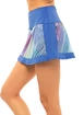 Damesrok Lucky in Love  Long Sheer Genius Skirt Blue Marine