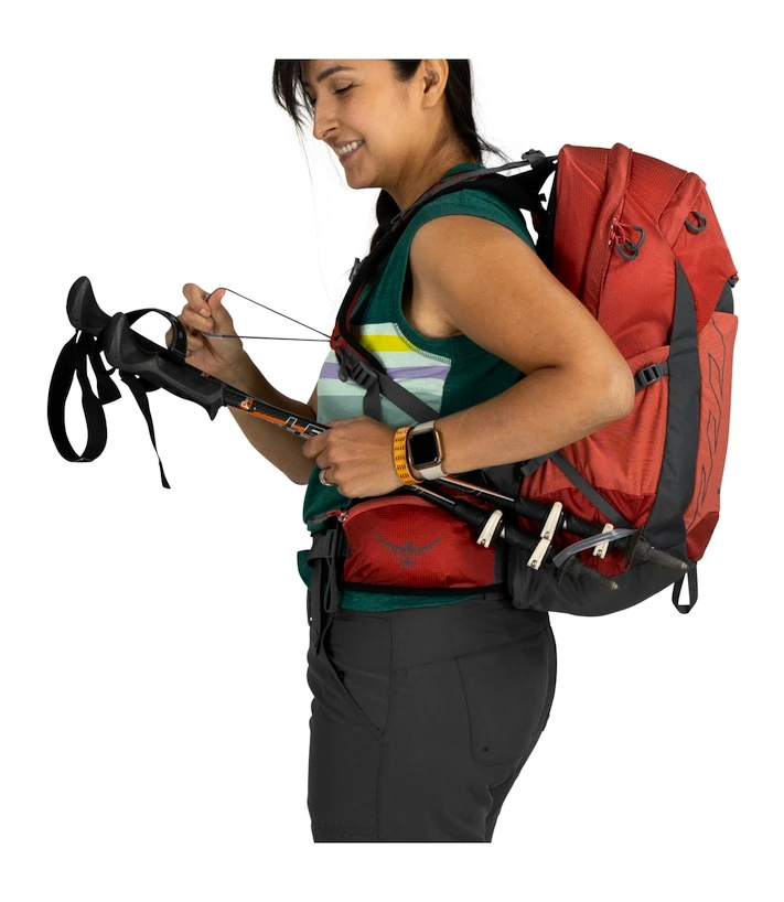 Damesrugzak OSPREY Tempest 22 red pampas/coal grey