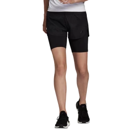 Damesshort adidas Run Fast 2in1 Shorts Black