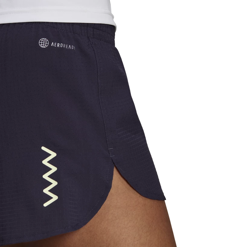 Damesshort adidas  Run Fast Shorts Shadow Navy L