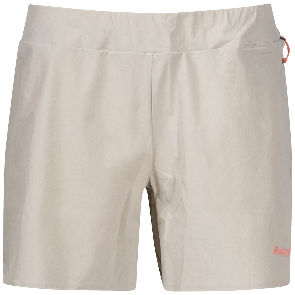 Damesshort Bergans  Floyen V2 White/Orange