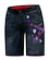 Damesshort Crazy Idea  Wonder Magic Black/Zebra XS