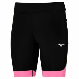 Damesshort Mizuno BG3000 Mid Tight Black/Wild Orchid