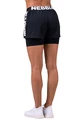Damesshort Nebbia Hero Fast&Furious Double Layer shorts 527 black