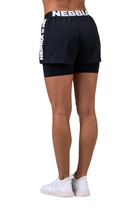 Damesshort Nebbia Hero Fast&Furious Double Layer shorts 527 black