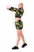 Damesshort Nebbia  High-energy double layer shorts 563 jungle green