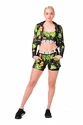 Damesshort Nebbia  High-energy double layer shorts 563 jungle green