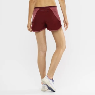 Damesshort Salomon Cross 3" Short Earth Red XL